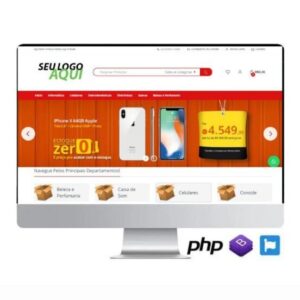 Responsive PHP Online Store accepting PagSeguro, Mercado Pago, PayPal, and Pix