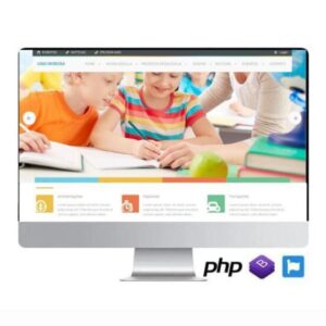 Script – School Website with Responsive Control Panel, 100% PHP, Free